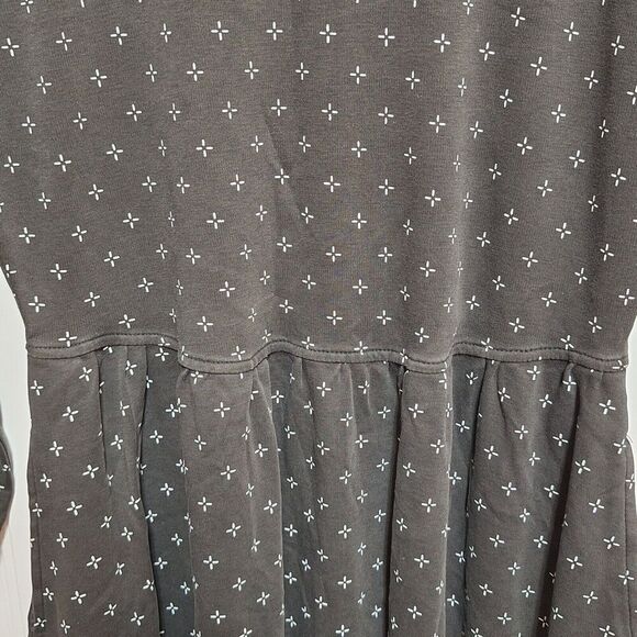 J G Hook Women’s Size L Shirtwaist Dress WASP Black 100% Cotton Long Sleeves VTG - Picture 4 of 7